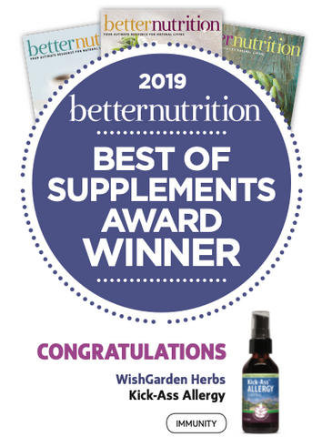 Better Nutrition Magazine - Kick-Ass Allergy - 2019 Best of Supplements Awards: Immunity